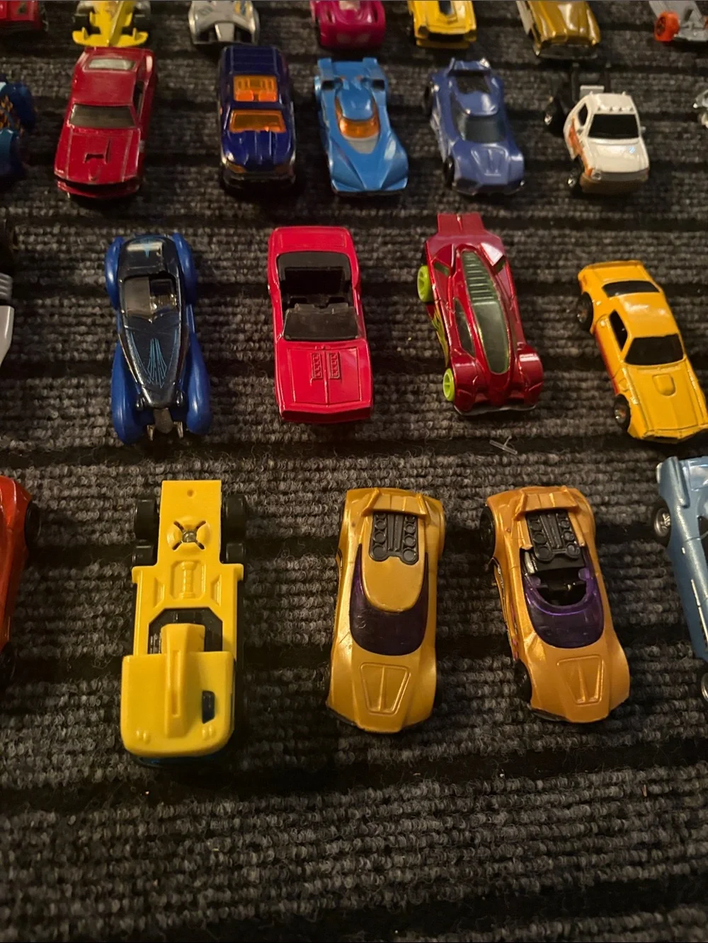Assorted Hot Wheels/Mattel Kids Toy Car Pack - Multicolor